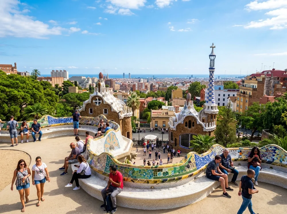 Park Güell in Barcelona