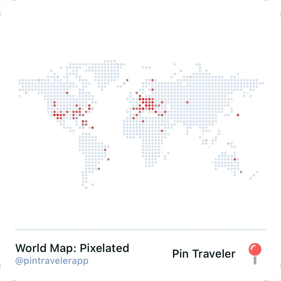 Pin Traveler milestone card